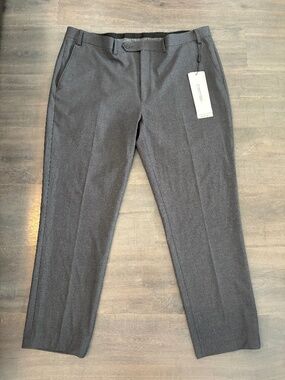 Calvin Klein Men's Skinny Fit Dress Pants Size 40W Grey NWT